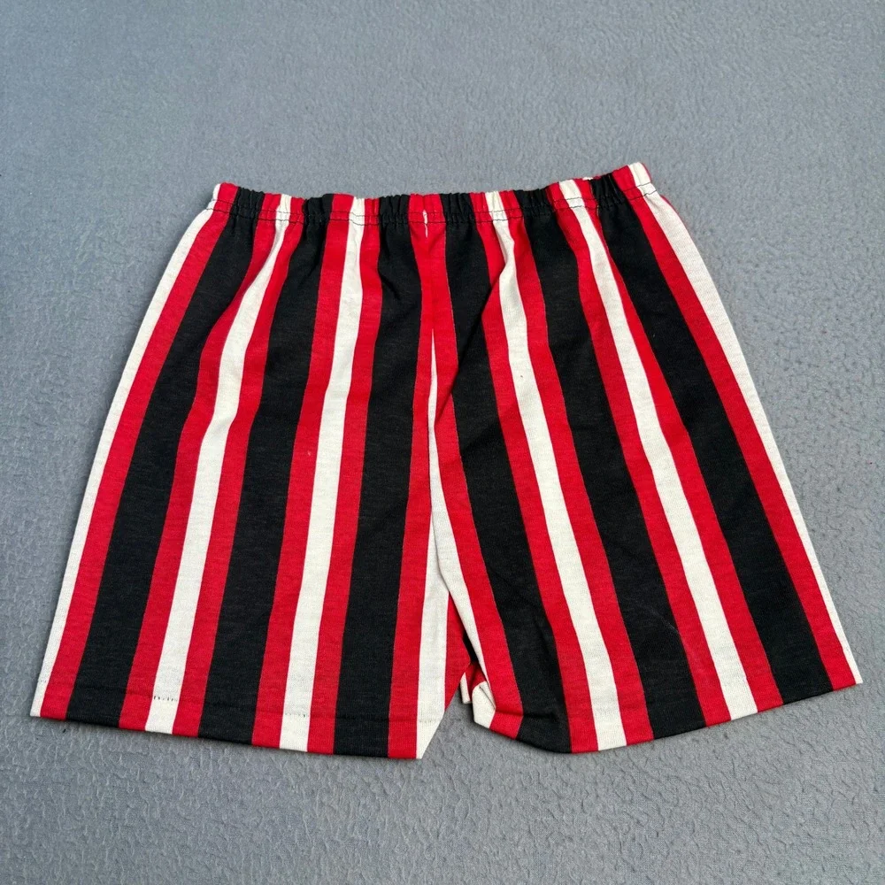 Vintage Chicago Bulls Kids T-Shirt and Shorts Set Red Black White Made in USA 7
